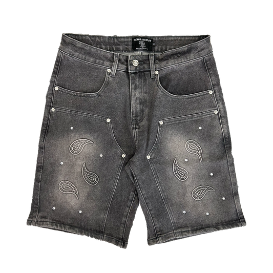 mixed-emotion-paisley-rhinestone-denim-shorts-grey-6-rings-clothing