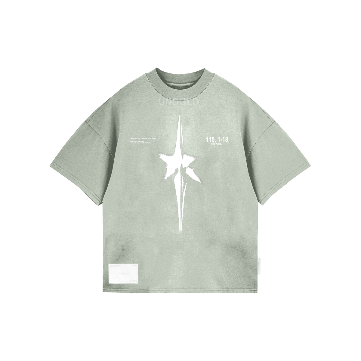 undergold-the-one-star-boxy-fit-tee-mint-6-rings-clothing