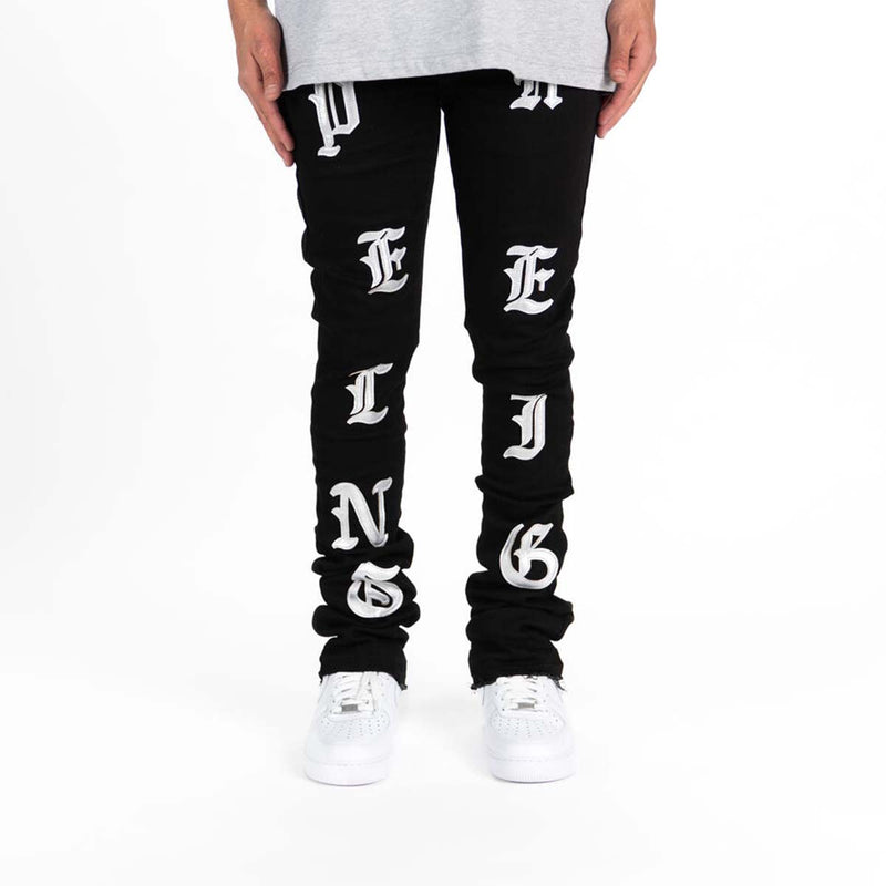 pheelings-patch-my-heart-flare-stack-denim-leather-patches-black-6-rings-clothing