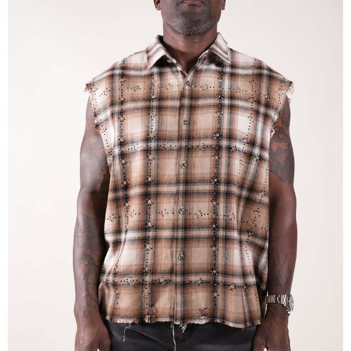 paper-money-brand-rhinestone-flannel-brown-6-rings-clothing