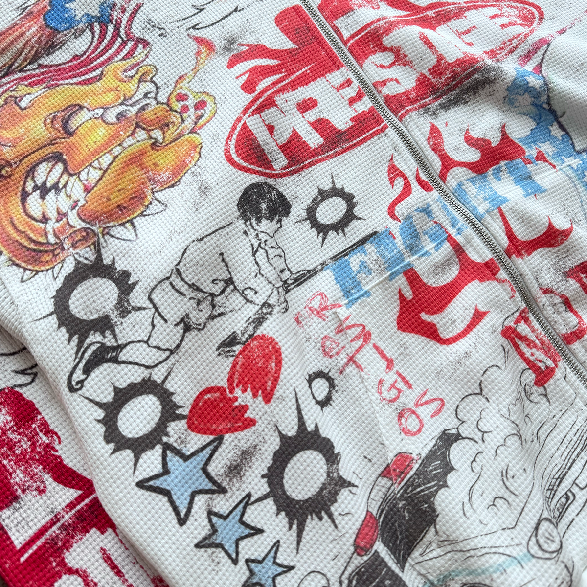 prestige-collection-renegade-thermal-hoodie-white-multi-6-rings-clothing