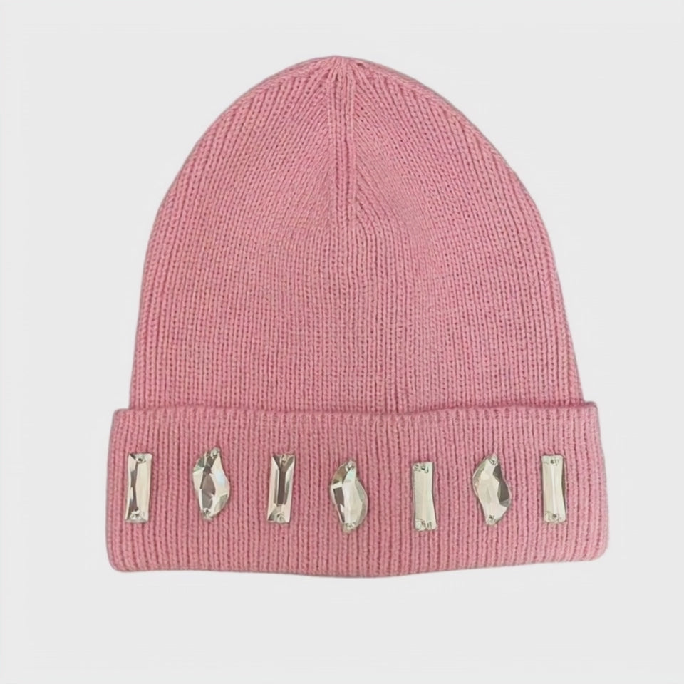 the-syndicate-rhinestone-knit-beanie-pink-6-rings-clothing