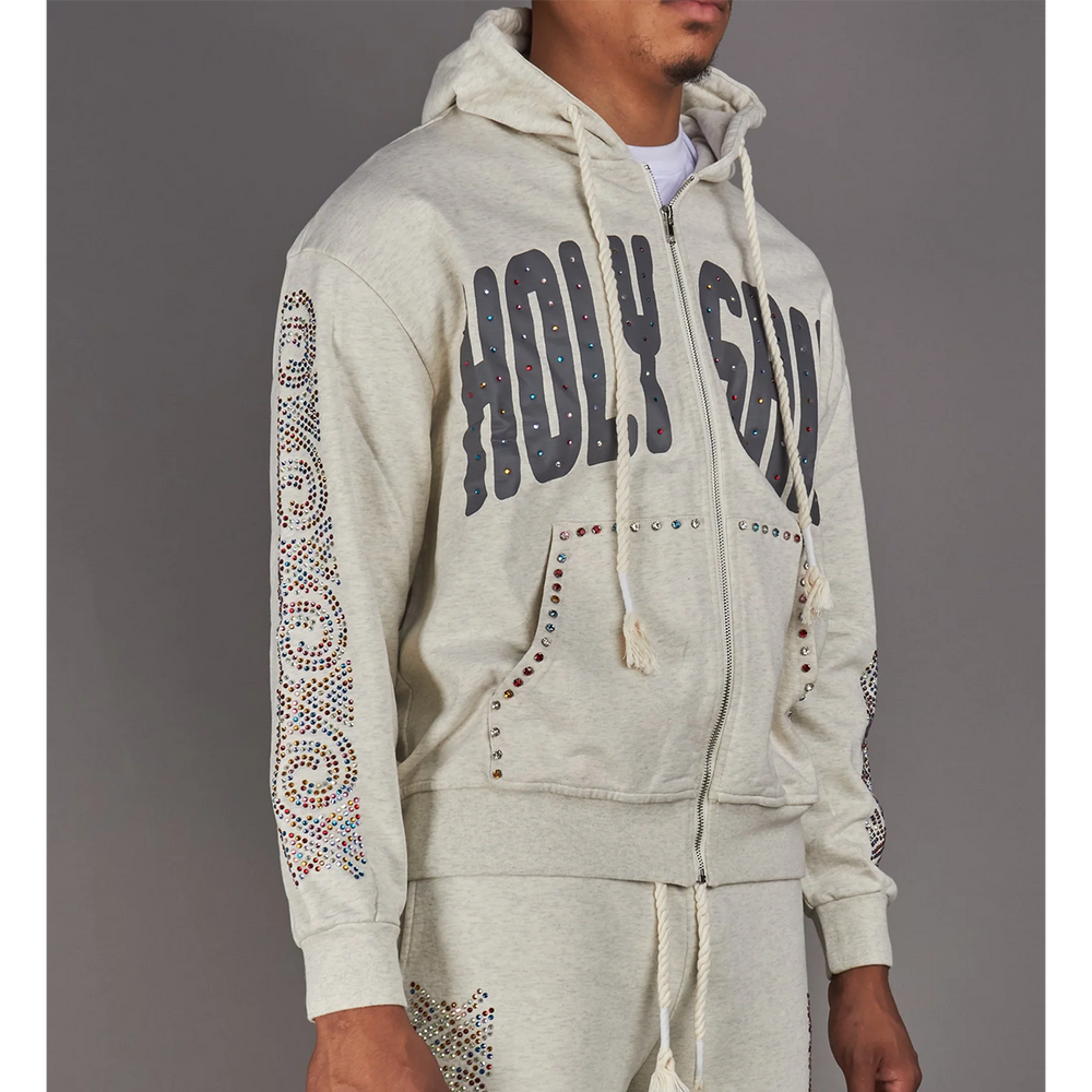 Politics | Holy Saint Hoodie - Oatmeal