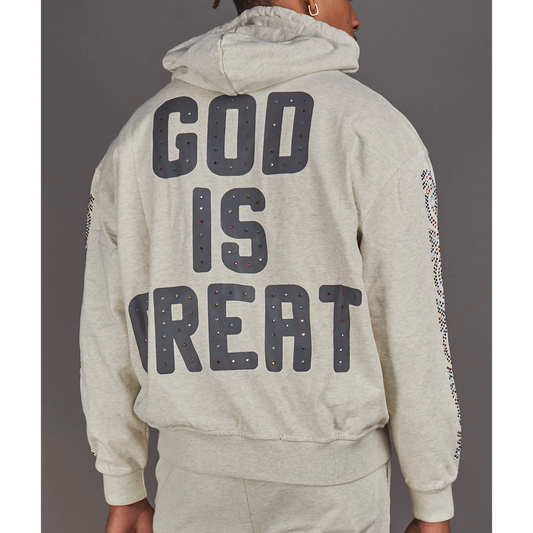 Politics | Holy Saint Hoodie - Oatmeal