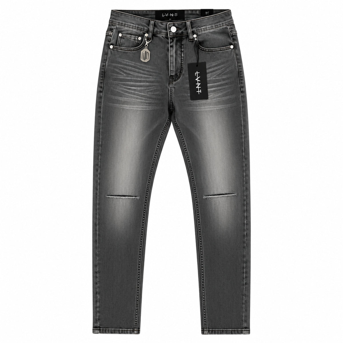 LVNT | "Shadow Black" Skinny Jean