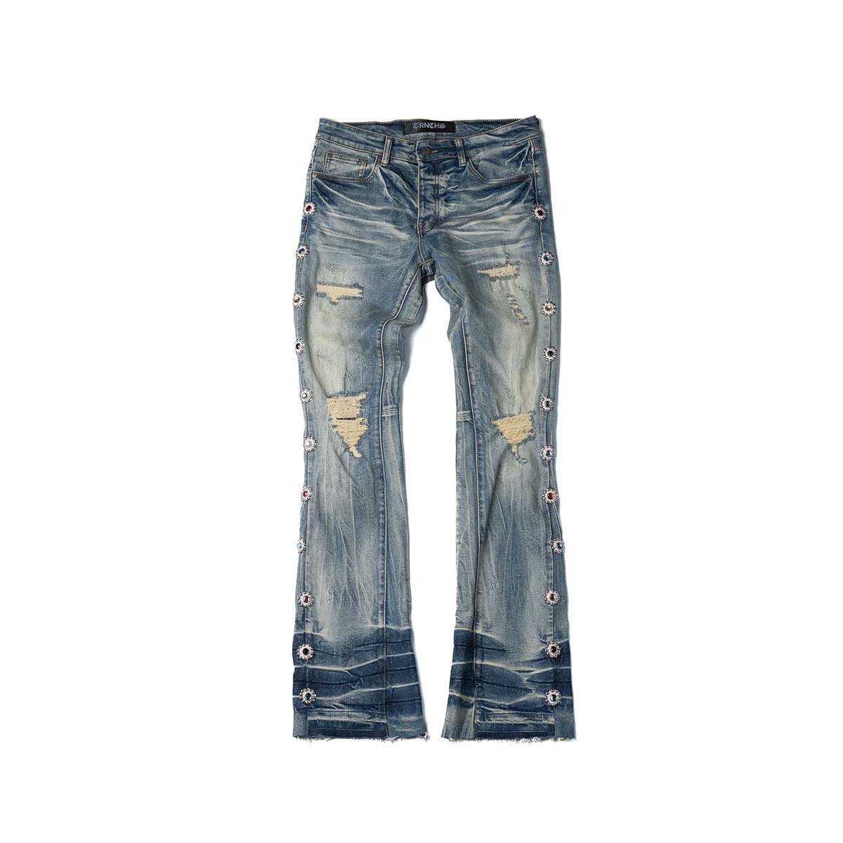 trnchs-pirate-blue-wash-stacked-denim-6-rings-clothing
