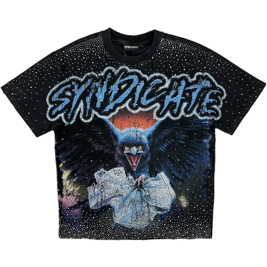 the-syndicate-talon-rhinestone-crow-tee-black-6-rings-clothing