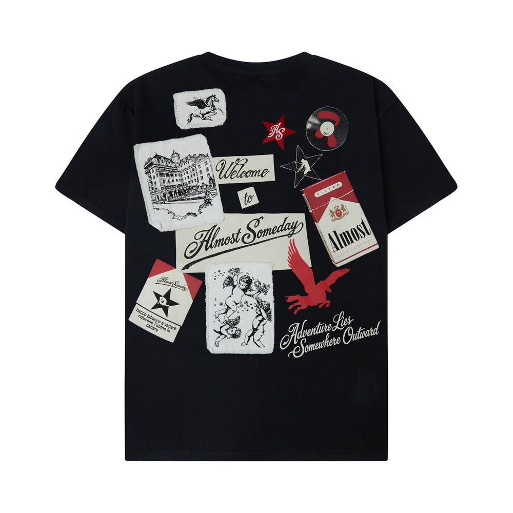 Almost Someday | Welcome Tee - Black