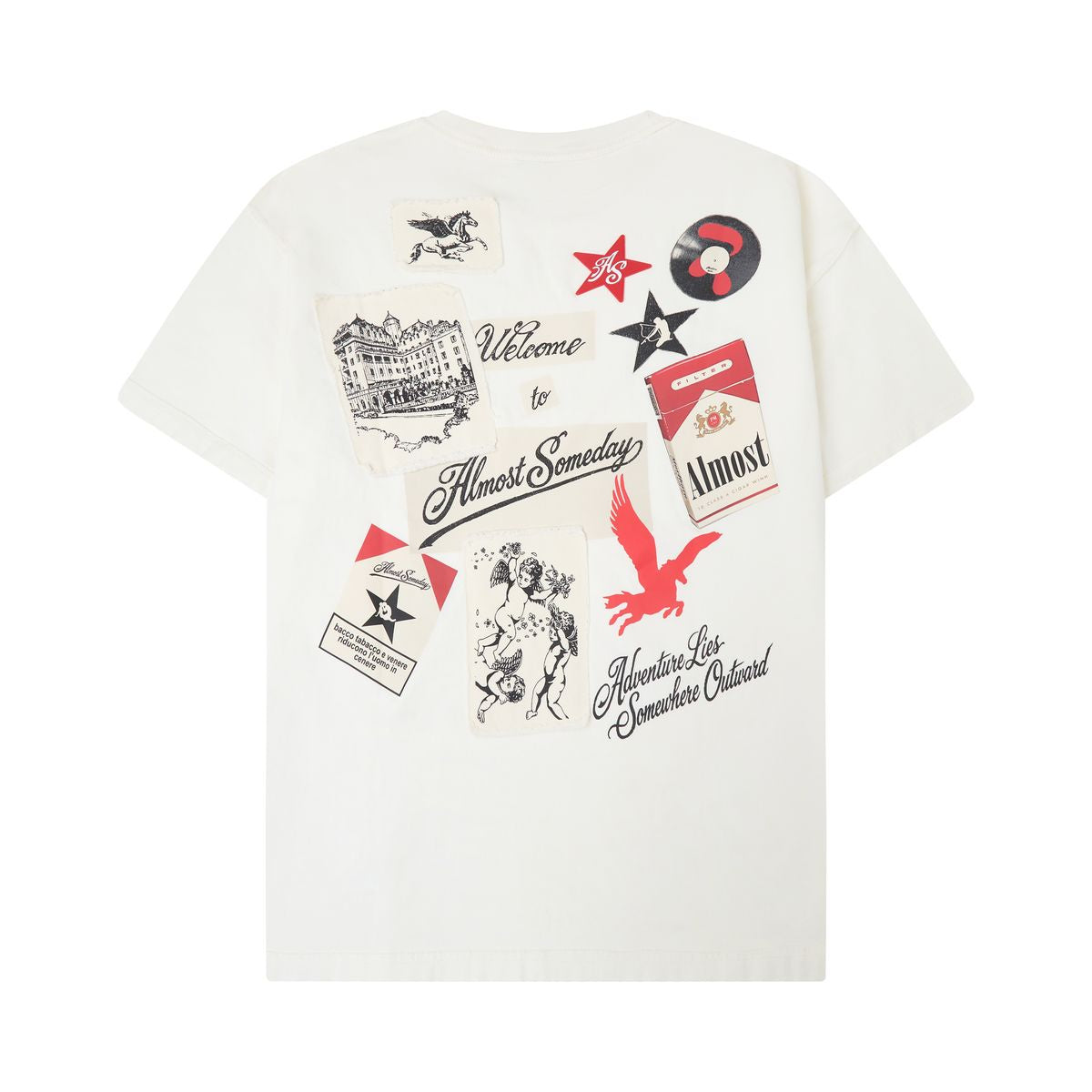 Almost Someday | Welcome Tee - Cream