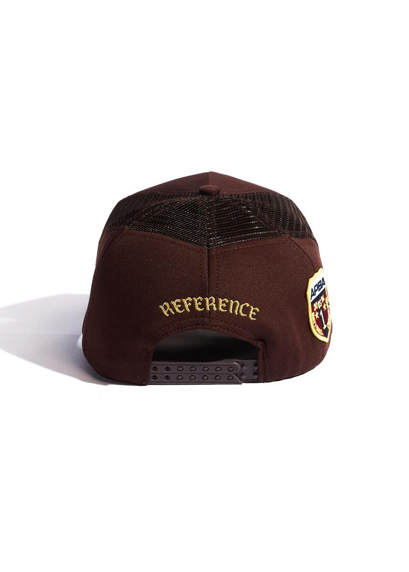 reference-falcon-trucker-hat-brown-6-rings-clothing