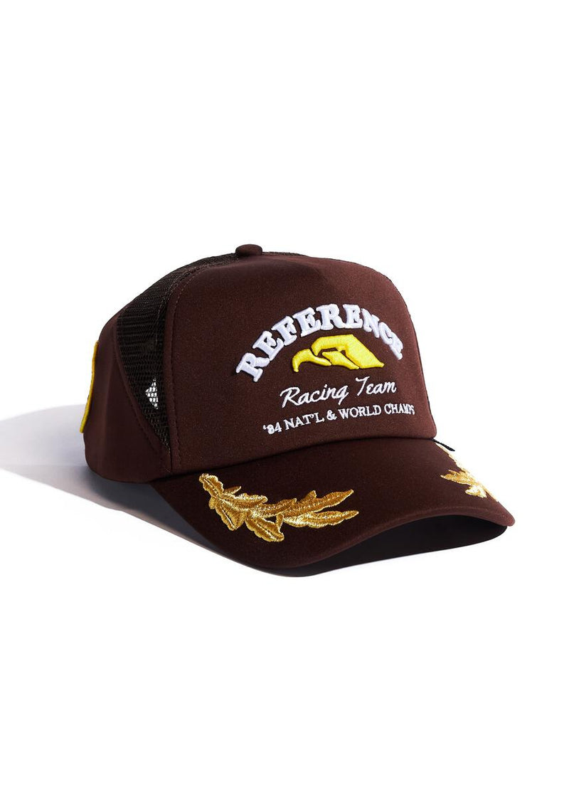 reference-falcon-trucker-hat-brown-6-rings-clothing