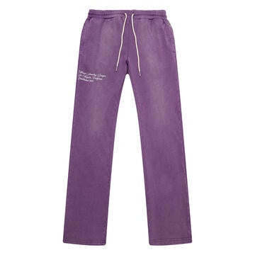 Almost Someday | SIGNATURE SUNFADE STACKED JOGGERS 2.0 - Purple