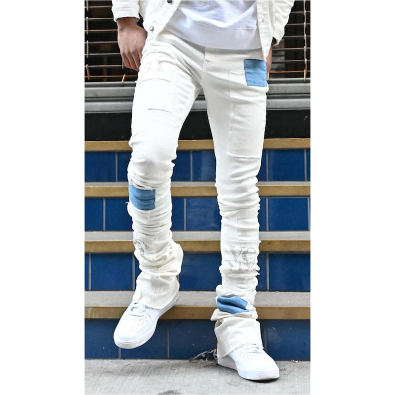 si-tu-veux-white-collage-stacked-jeans-6-rings-clothing