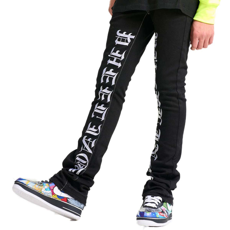 pheelings-against-all-odds-stack-denim-black-6-rings-clothing