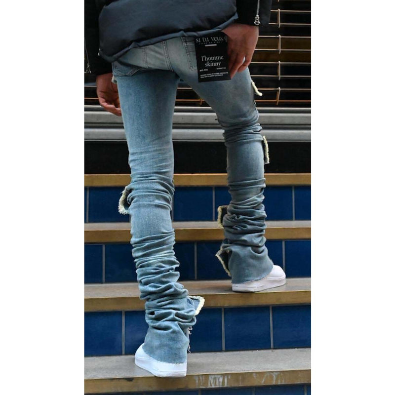 si-tu-veux-brutini-stacked-jeans-indigo-blue-6-rings-clothing