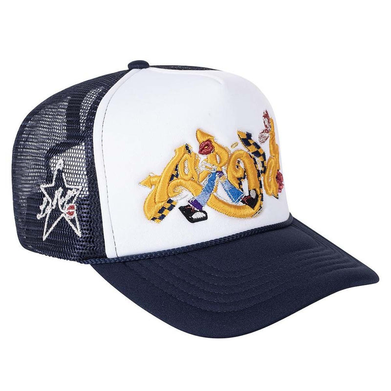 la-ropa-race-trucker-hat-6-rings-clothing