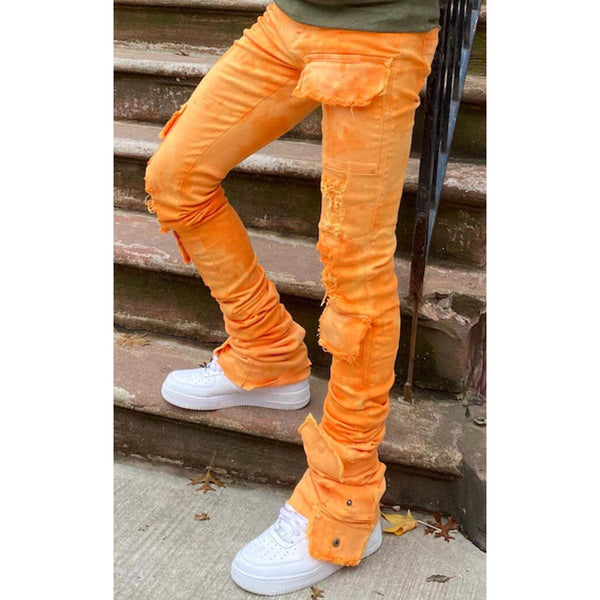 si-tu-veux-brutini-super-stack-jeans-orange-6-rings-clothing
