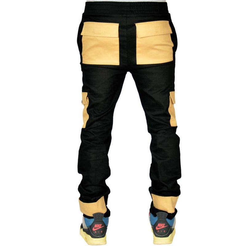 hideout-clothing-technical-cargo-pants-joggers-black-6-rings-clothing