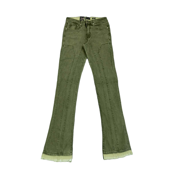 waimea-carpenter-stacked-jeans-olive-6-rings-clothing